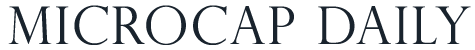 Microcap Daily Logo